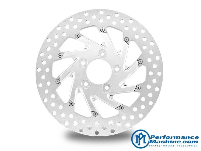 Buy Performance Machine PM Del Rey Chrome 11.5 Right Front Brake Rotor Harley | 0133-1522REYRS-CH  Eastern Performance Aftermarket Parts Superstore. Great Value + Free Shipping to U.S.