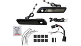 Custom Dynamics Saddlebag Hinge Cover W/LED 4 Haley 14-23 Touring Models