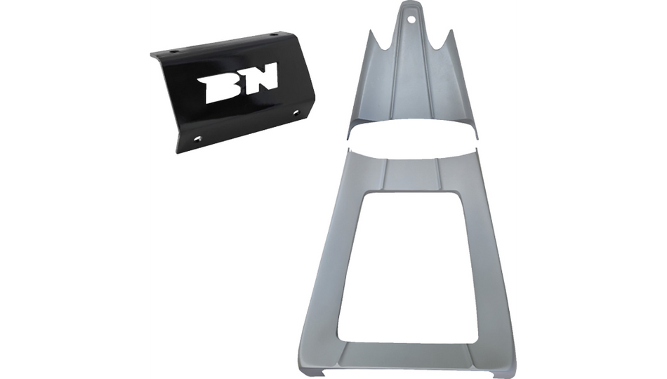 Paul Yaffe Two Piece Chin Spoiler 4 Harley 09-16 FLHT/FLHR/FLTR/FLHX