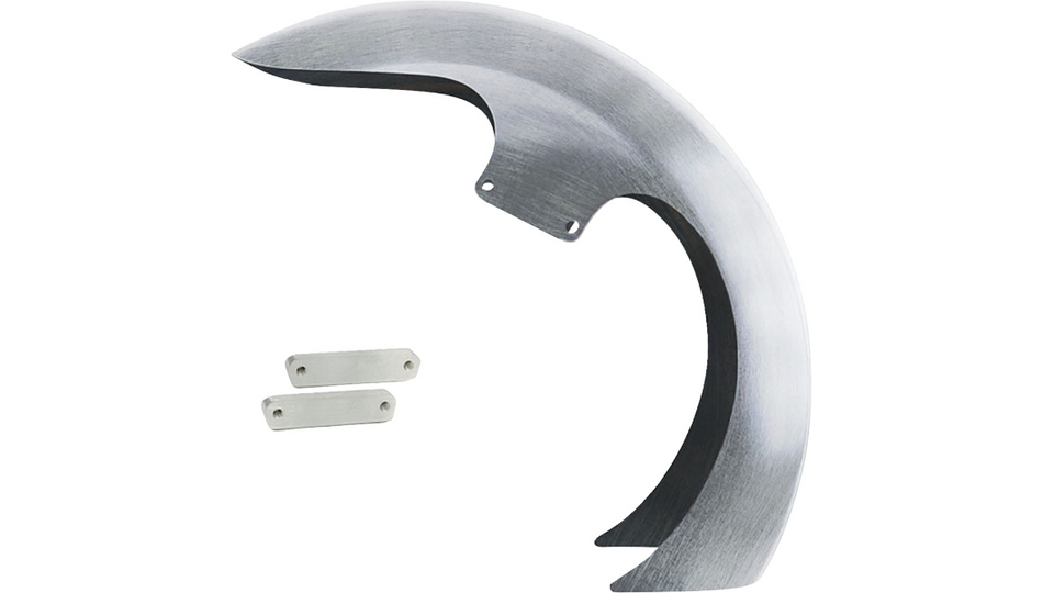 Paul Yaffe DEI Front Fender for 16"-19" Wheel W/Satin Adapters 4 Harley 14-23 Touring