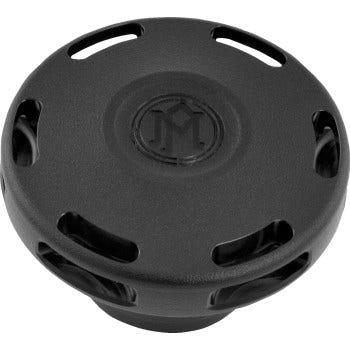 PM Custom Gas Fuel Caps Apex Black Ops for Harley L96-23 Big Twin, L96-22 XL