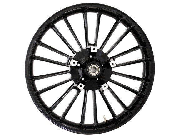 Coastal Moto Talon Style Solid Black Atlantic 21" Wheel Rim 00-07 Harley FL
