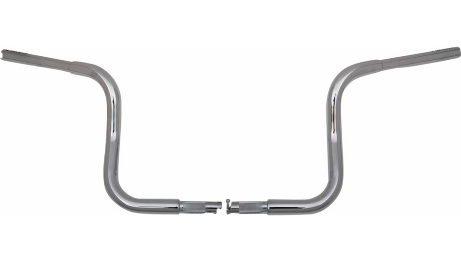 FBI 1 1/4" EZ Install 10" Rise Round Top Handlebars 4 Harley 23-24 FLHX/FLHXSE