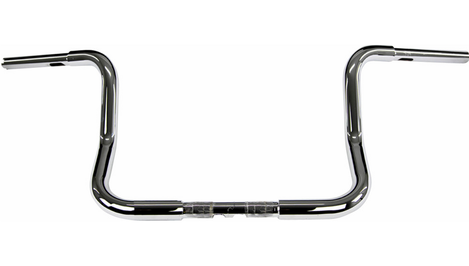 FBI 1 1/4" EZ Install 12" Rise Round Top Handlebars 4 Harley 23-24 FLHX/FLHXSE