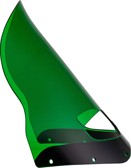Klock Werks Kolor Flare Windshield for Road Warrior Fairing - Green