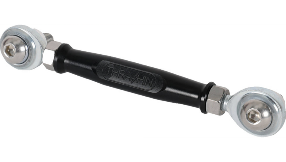 Thrashin Adjustable Black Brake Linkage 4 Harley 18-23 FXBB/FXLR/FXST