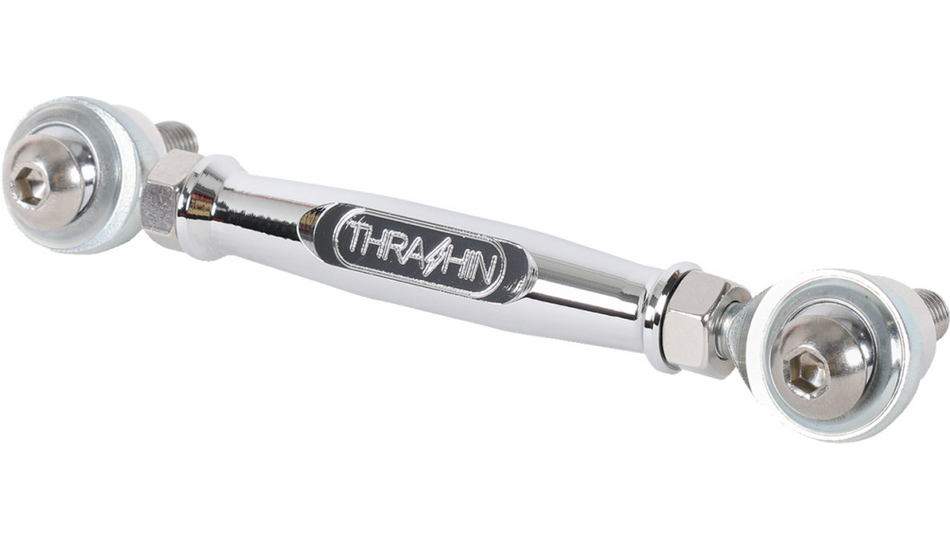 Thrashin Adjustable Chrome Brake Linkage 4 Harley 18-23 FXBB/FXLR/FXST