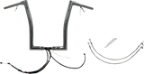 FBI Fat Baggers Wired 1-1/2" Flat Top Handlebar Kits for FLTR '16-'20 - 16"
