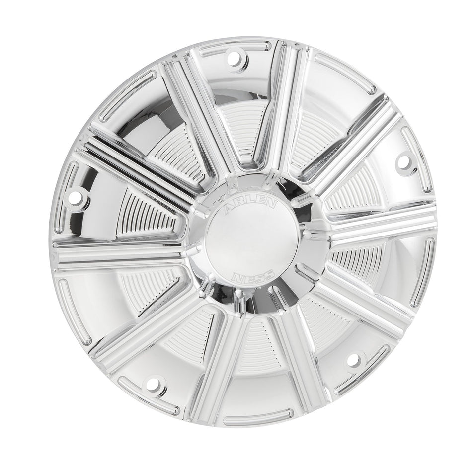 Arlen Ness 700-001 Chrome 10-Gauge Derby Cover Billet Harley Touring 16-Up