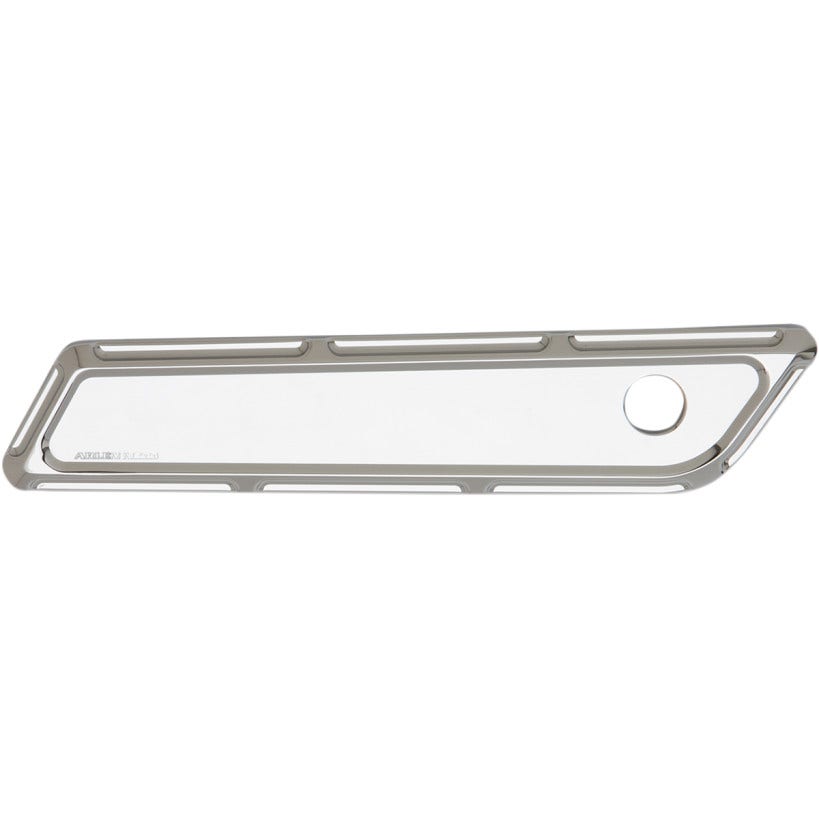 Arlen Ness Chrome Beveled Saddlebag Latch Hinge Covers for Harley 14-19