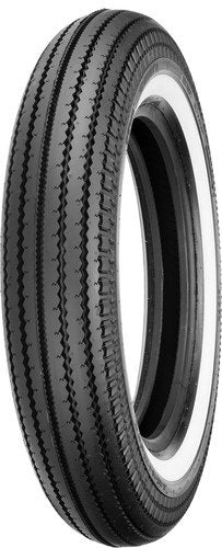 Shinko 87-4623 Tire 270 Super Classic Front Tire 4.00-19 61H Bias Whitewall