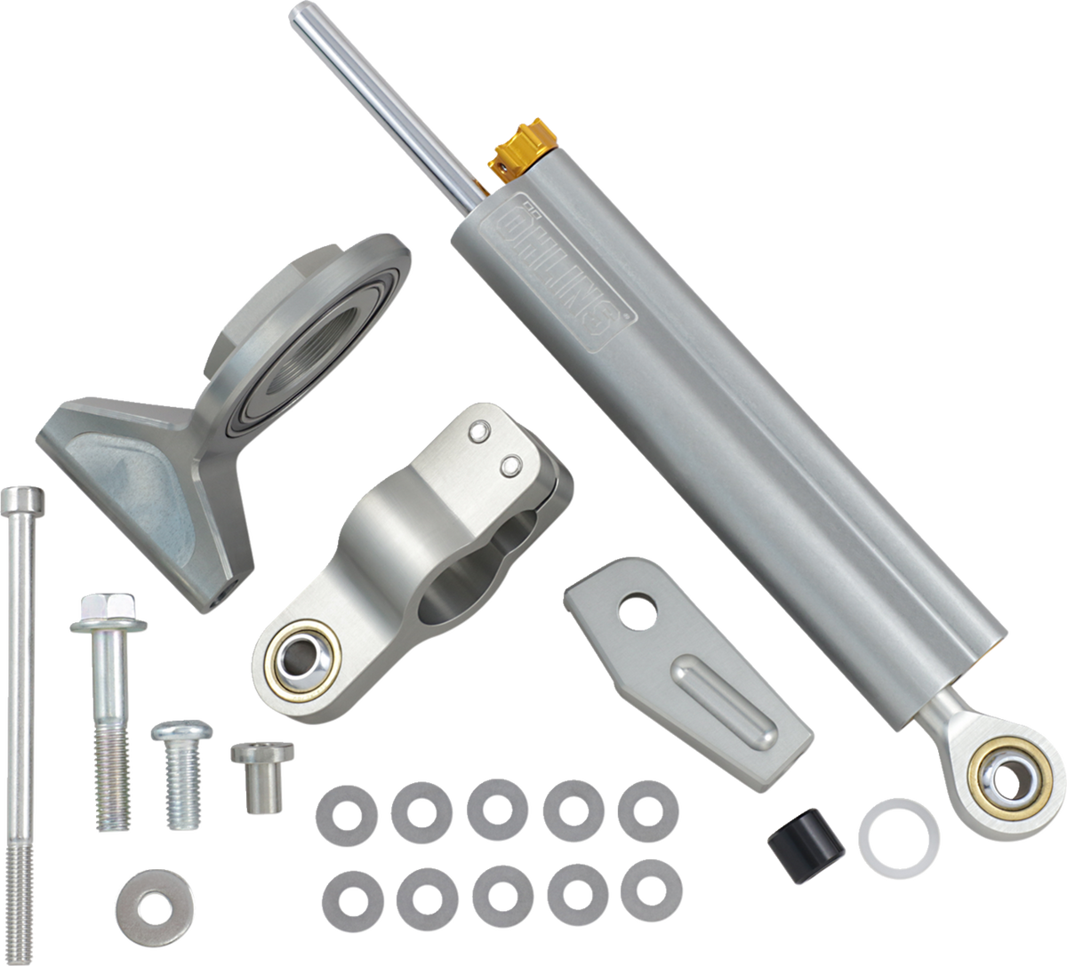 Ohlins 63 mm Steering Damper Kit for 2006-2016 Yamaha YZF-R6 - Chrome