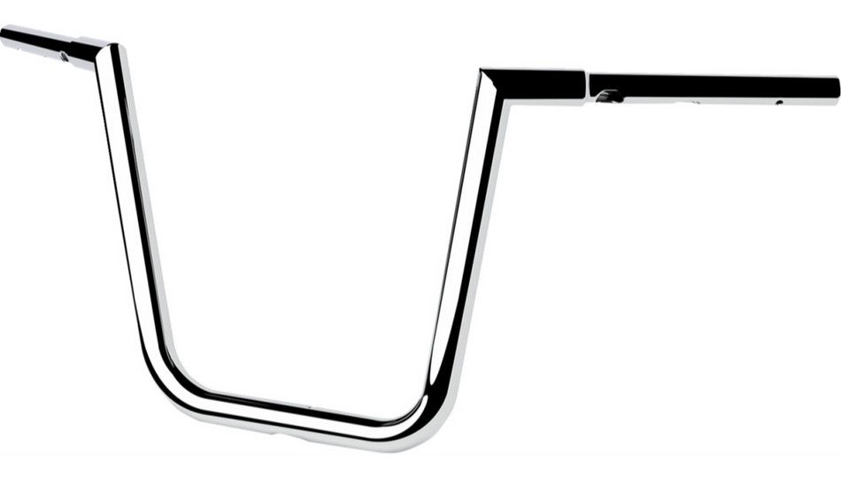 LA Choppers 12" Rise Twin Peaks Chrome Touring Handlebars 4 Harley FLTRX/SE/STSE