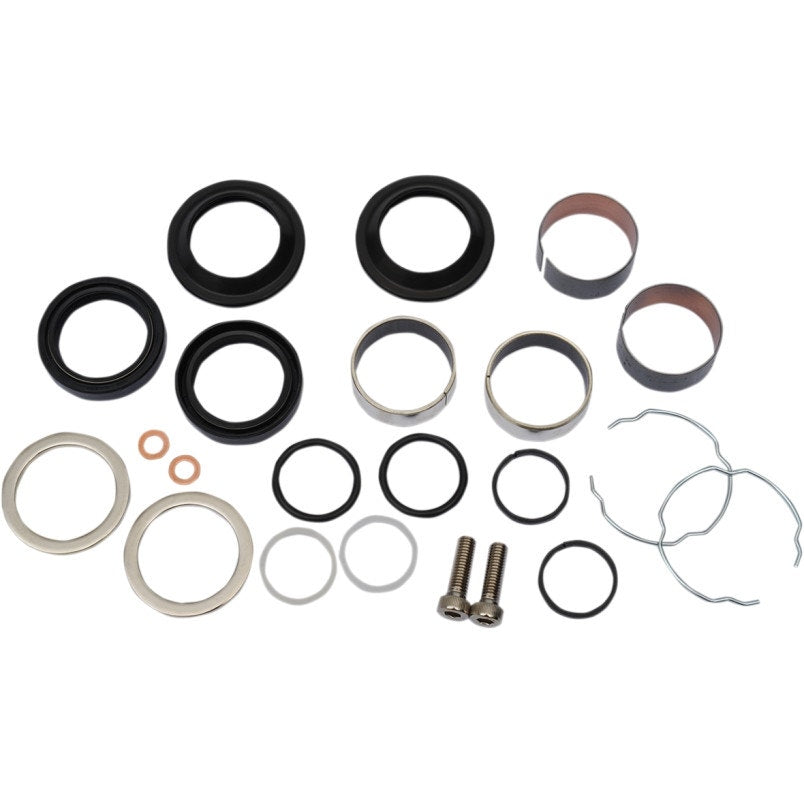 Front End Fork Leg Rebuild Seals Boots Kit 39mm Harley 91-98 FXD 88-18 Sportster