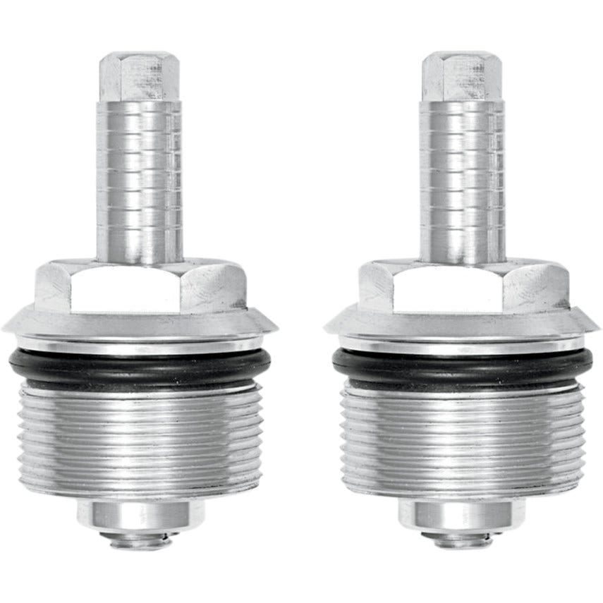 Speed Merchant SM Machined Preload Adjuster Fork Caps Harley FXR XL FXD 39mm