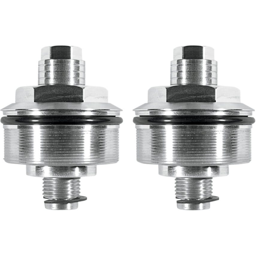 Speed Merchant SM Machined Preload Adjuster 49mm Fork Caps Harley FXD FXD V-Rod