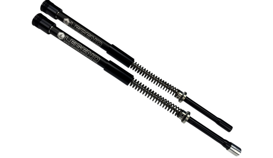 Legend Suspension AXEO21 21" KO Front Fork Mono Tube Kit Harley FLTRX 17-Up