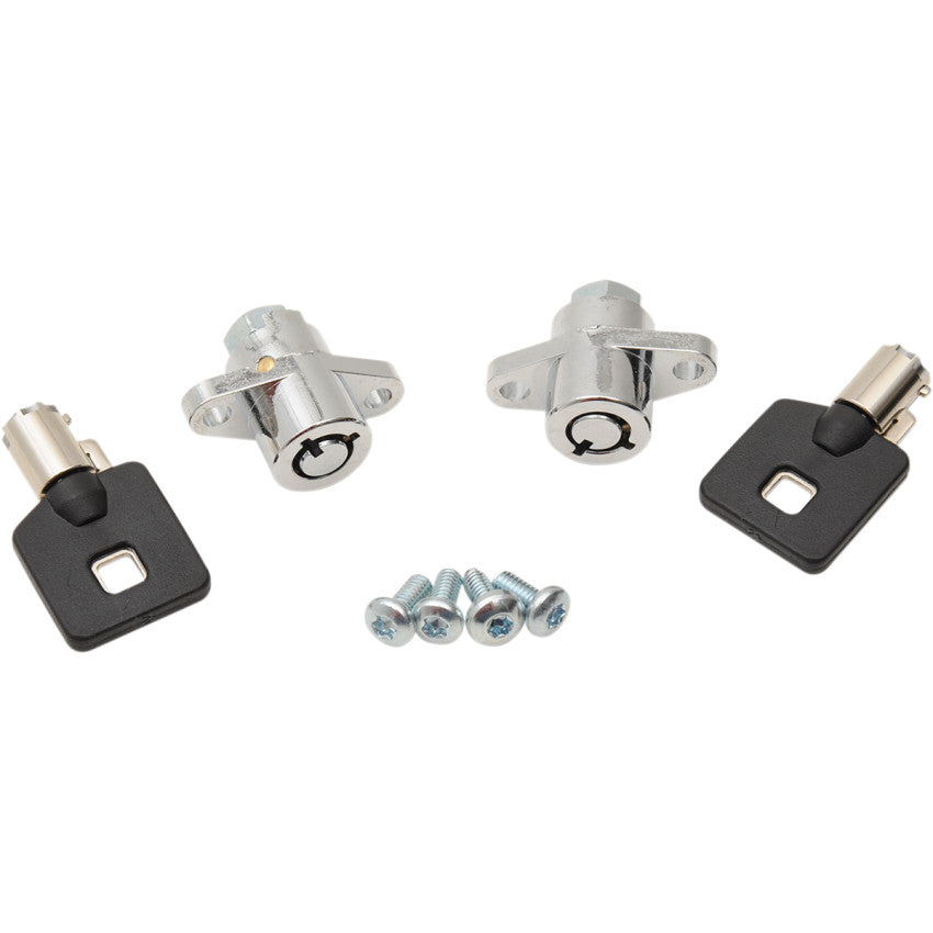 Drag Replacement Saddlebag Lock Kit for Harley Touring M8