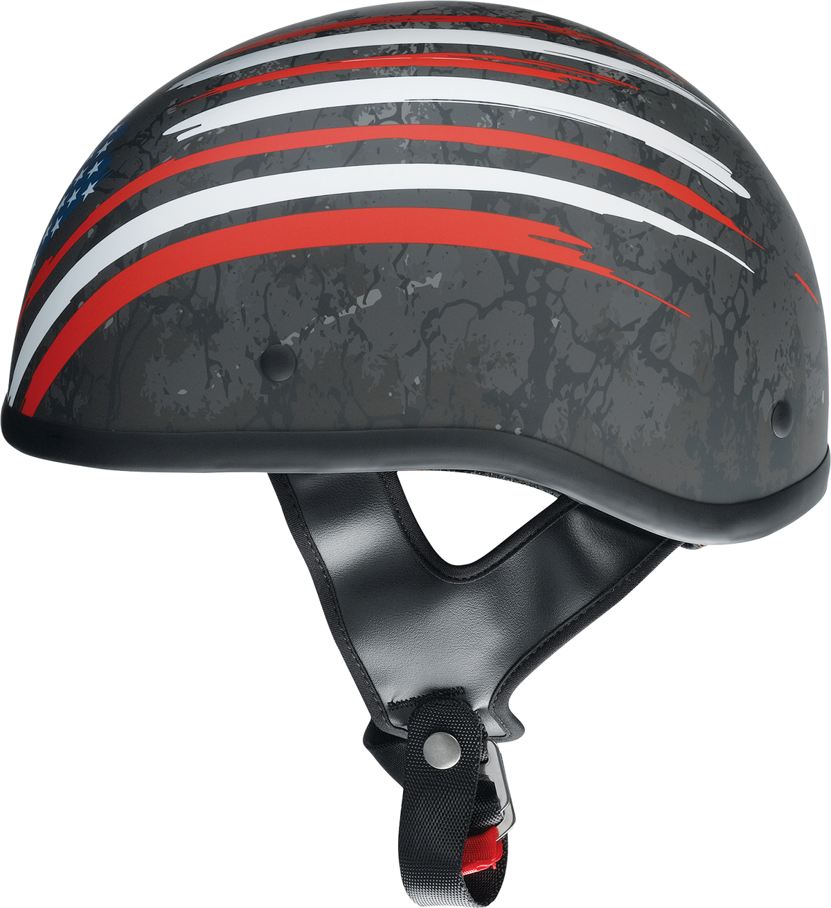 Z1R CC Beanie Justice Helmet - Black/Red/White/Blue
