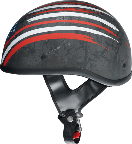 Z1R CC Beanie Justice Helmet - Black/Red/White/Blue