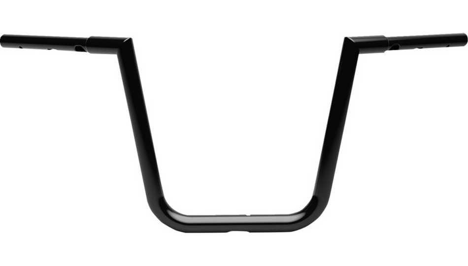 LA Choppers 12" Rise Twin Peaks Black Touring Handlebars 4 Harley FLTRX/SE/STSE