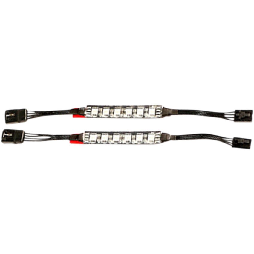 Ciro Shock & Awe 3.0 Engine Lighting 3" LED Flex Pods for Harley Models 12V