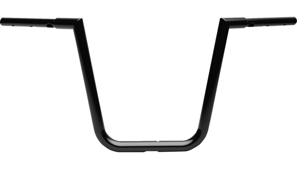 LA Choppers 14" Rise Twin Peaks Black Touring Handlebars 4 Harley FLTRX/SE/STSE