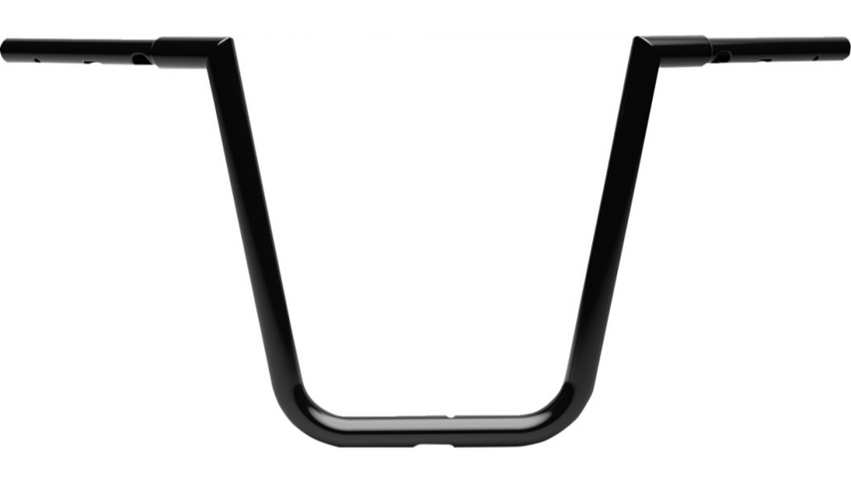 LA Choppers 16" Rise Twin Peaks Black Touring Handlebars 4 Harley FLTRX/SE/STSE