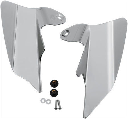Kuryakyn Reflective Smoke Saddle Shields for '97-'07 Harley Touring Models