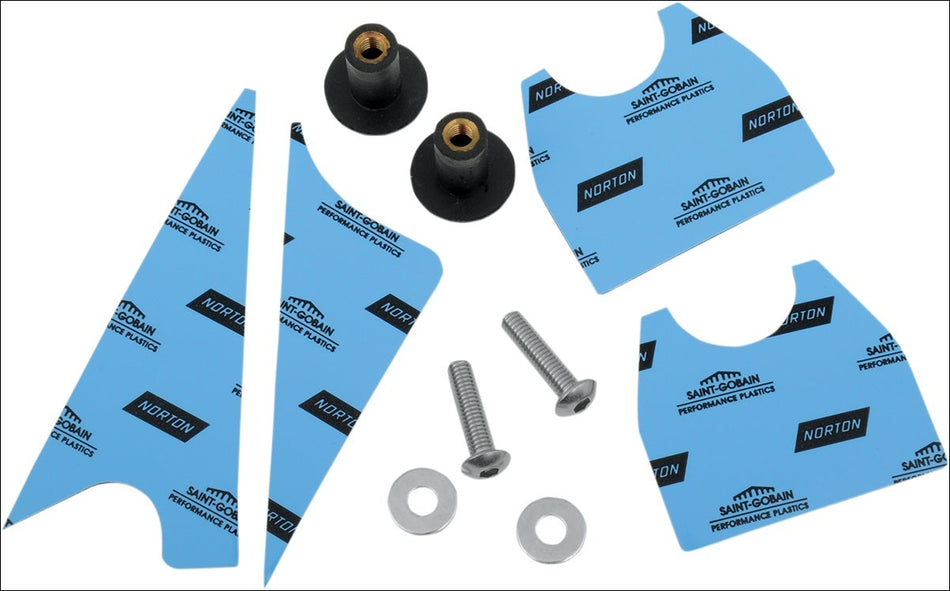 Replacement Mounting Kit for Kuryakyn Saddle Shields (Parts 1187 & 1188)