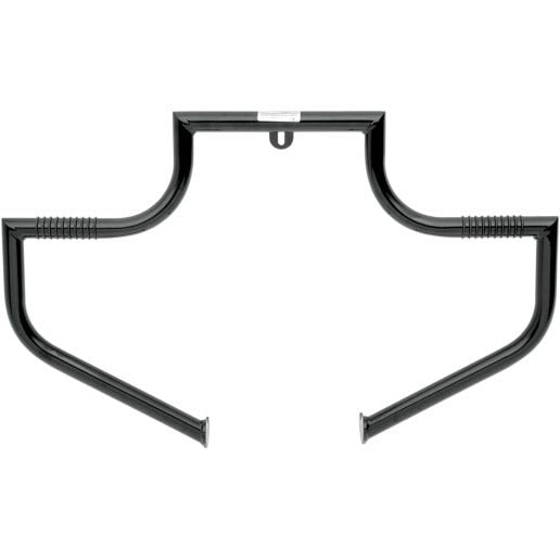 Lindby Front Gloss Black Linbar Highway Engine Guard Bar Harley FL Softail 00-17