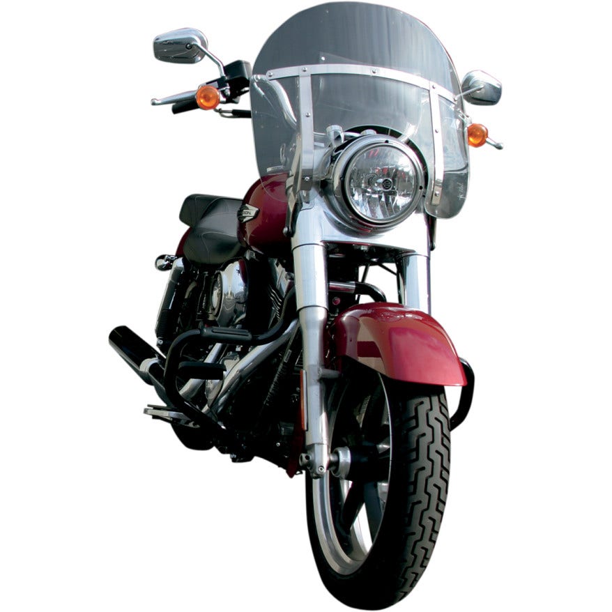 Lindby Gloss Black Front Multibar Engine Guard for Harley Dyna FLD Switchback Models