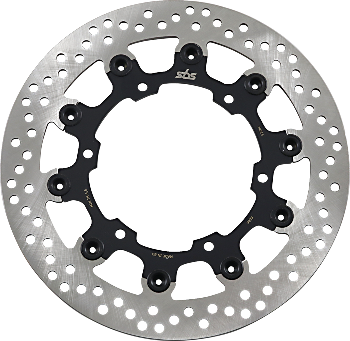 SBS Floating Performance Brake Rotors for Select 1984-2024 Kawasaki, Suzuki, Victory & Yamaha Models