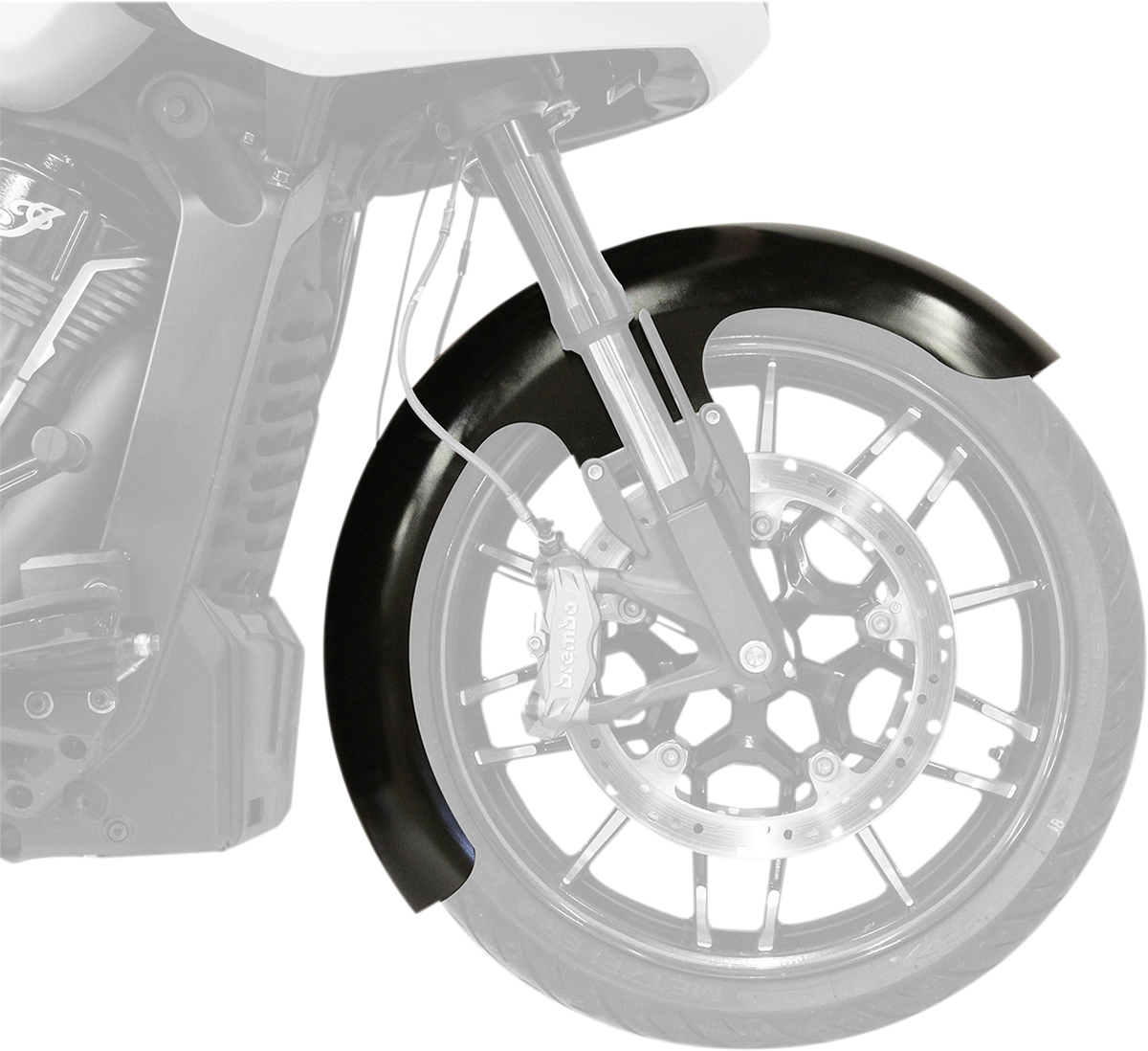 Klock Werks Tire Hugger Series Front Fender for Indian