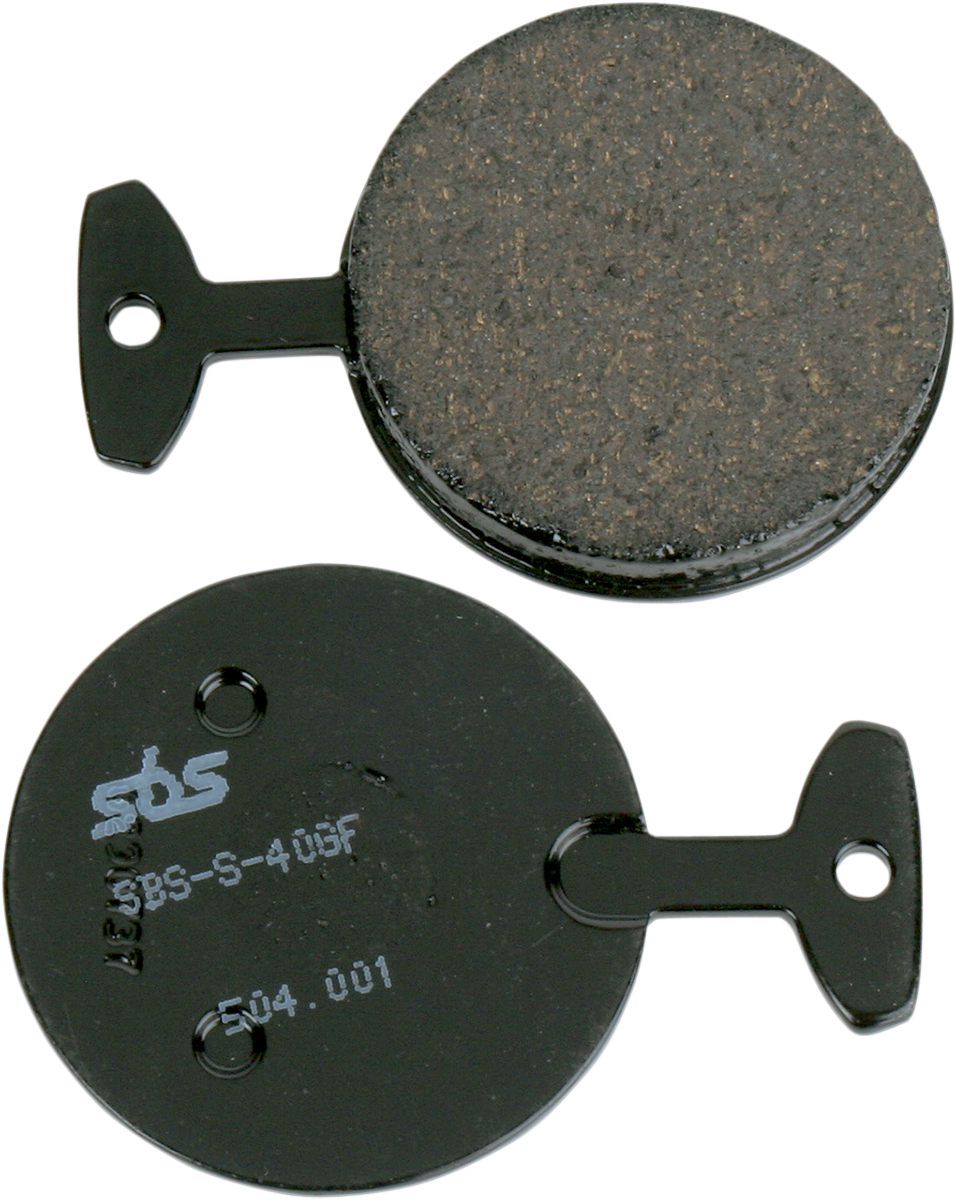 SBS 504HF Street Ceramic Organic Front/Rear Brake Pads