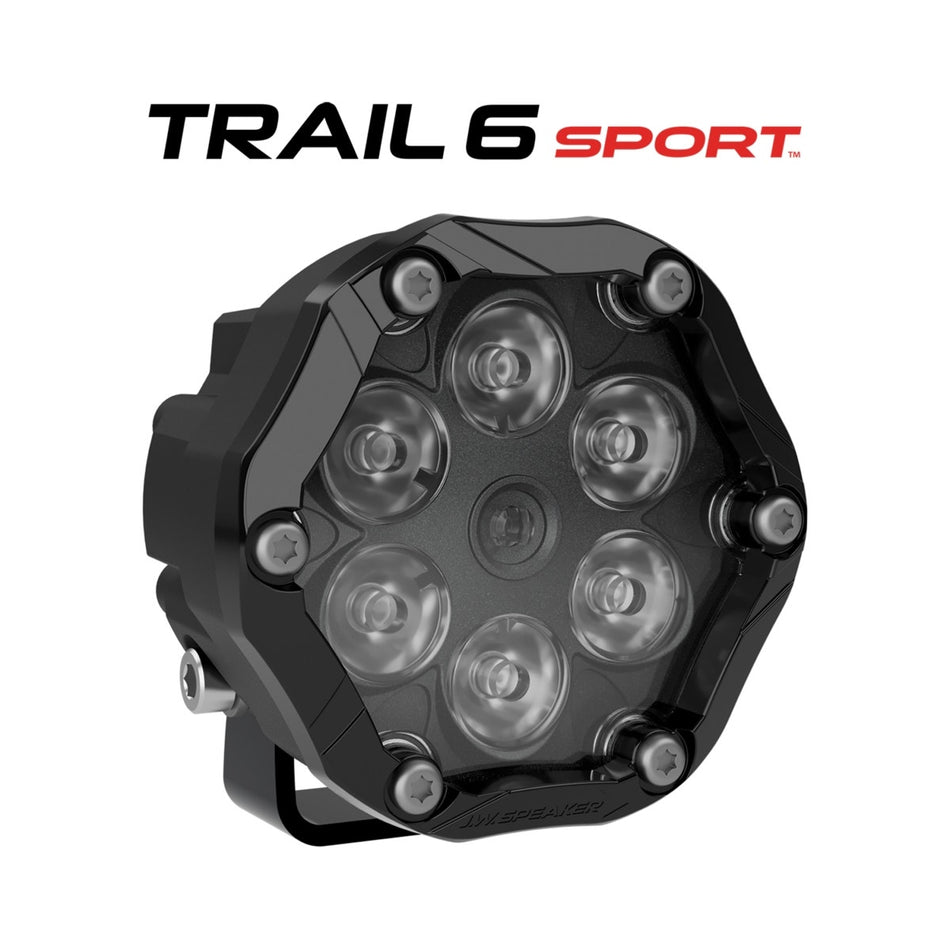 JW Speaker 0555353 Trail 6 Sport LED Flood / Spot Light Pods Jeep UTV Offroad