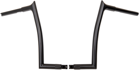 FBI Fat Baggers 1-1/4" EZ Pointed Top Handlebars for FLTR '15-'25 - Black / 14"