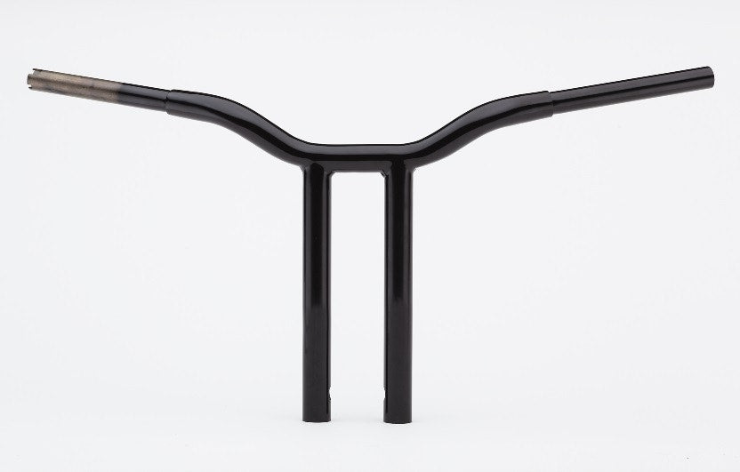 LA Choppers LA-7338-14B Black 1-1/4 14" Rise 7" PullBack Kage Fighter T-Bars TBW
