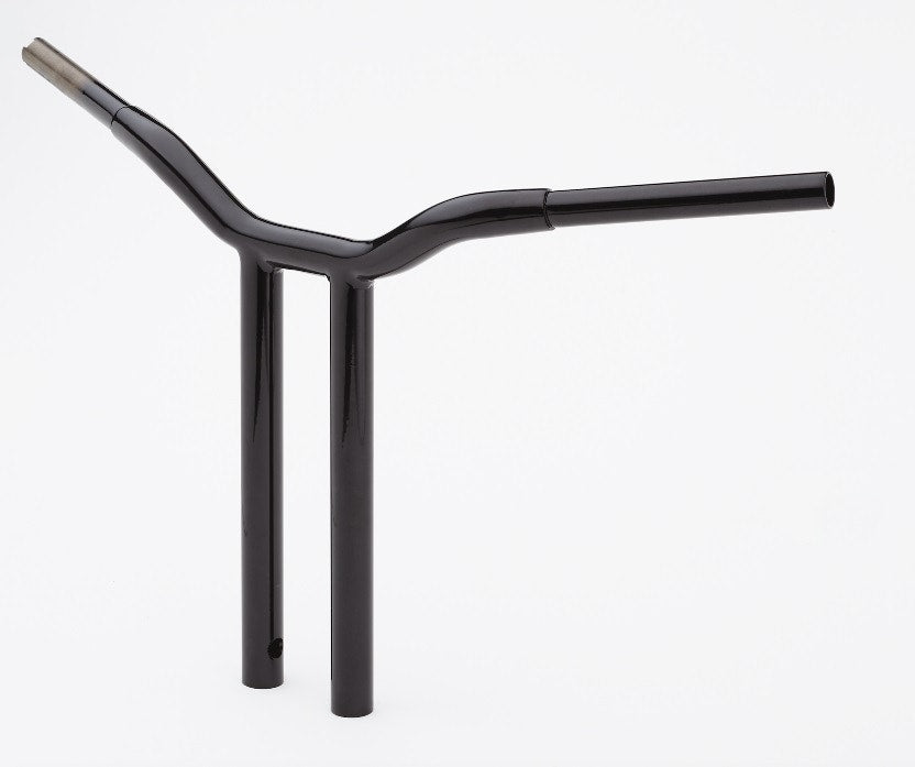LA Choppers LA-7337-16B Black 1-1/4" 16" Rise Kage Fighter T-Bars Handlebars TBW