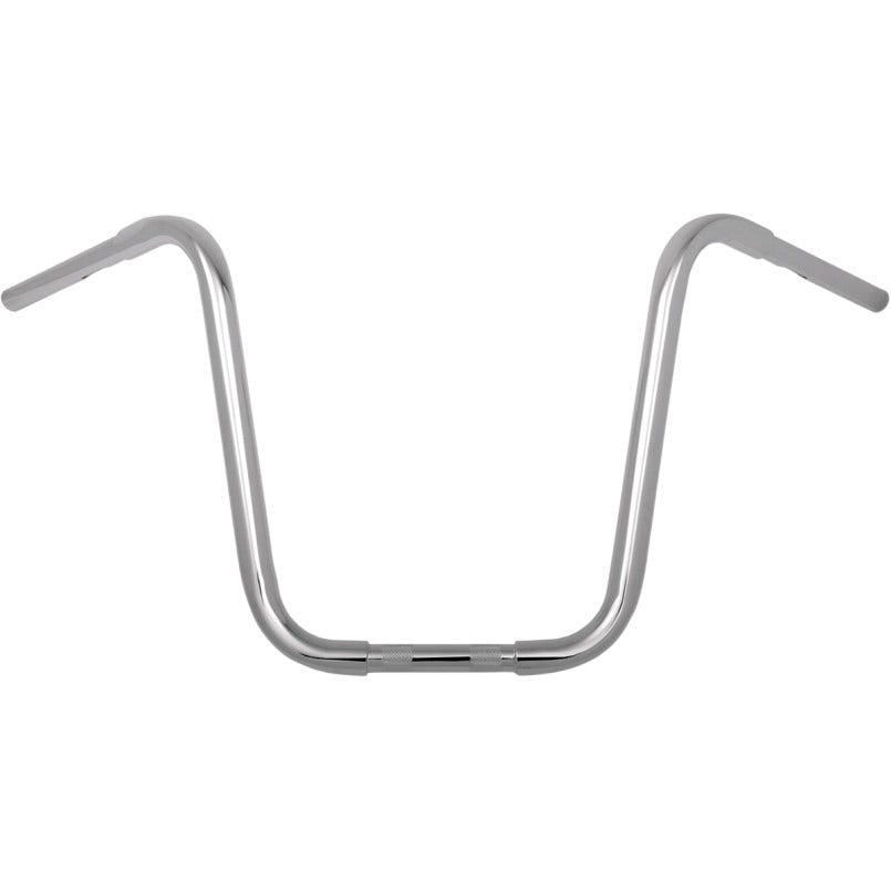 Khrome Werks 16" Chrome Fat 1-1/4" Ape Hanger Handlebars for Harley FLTR/FLHR 08-14