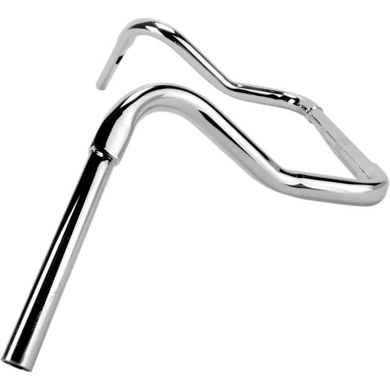 Khrome Werks 12" Chrome Fat 1-1/4" Ape Hanger Handlebars for Harley FLHT/X 08-13