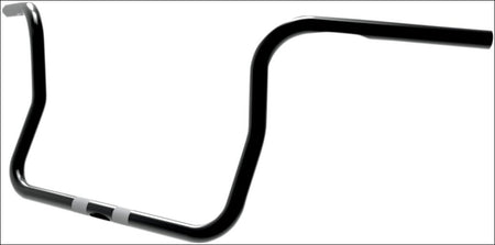 Paul Yaffe 51530510BK Black 10" Rise Bagger Apes Handlebars 96-13 FLH/T