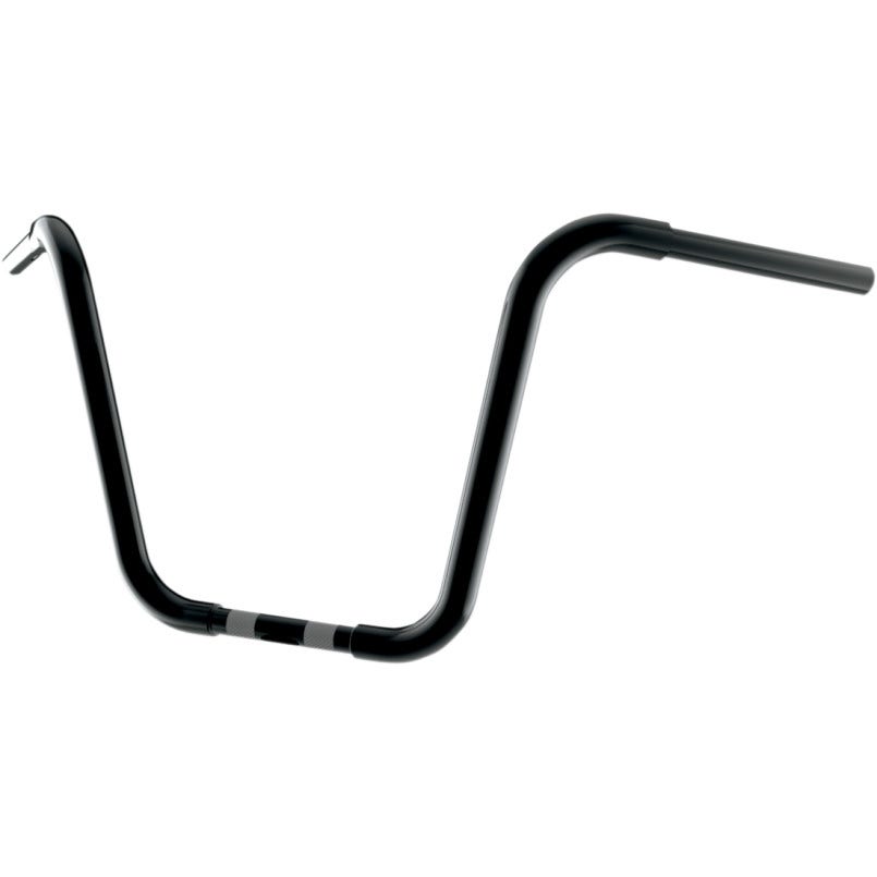 Khrome Werks 14" Black Fat 1-1/4" Ape Hanger Handlebars Harley Softail FLHR FLTR 96-14