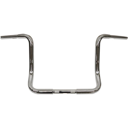 La Choppers Chrome 12" 1-1/4" Ape Hanger Bagger Handlebars for Harley FLH/X | LA-7321-12