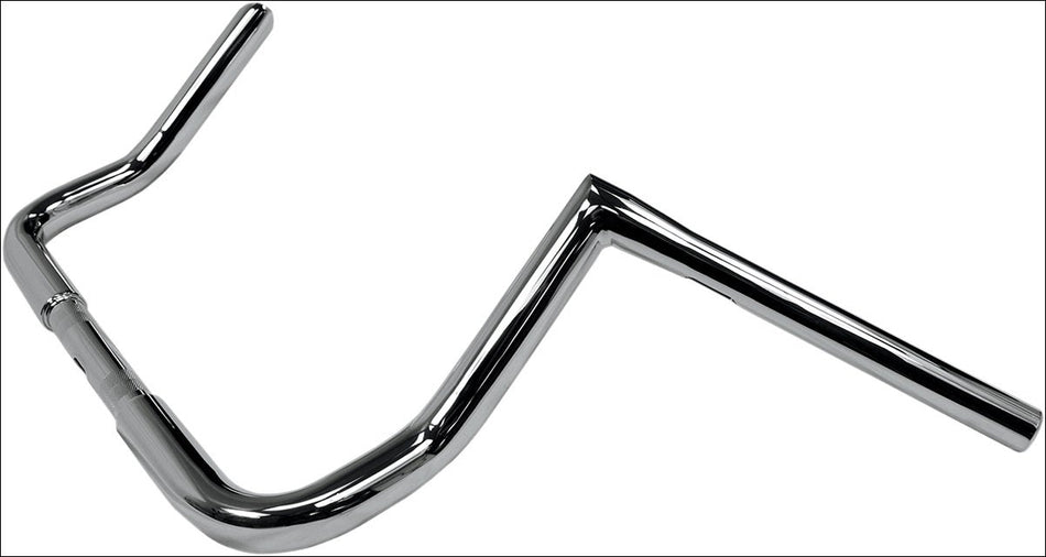 La Choppers Chrome 1 1/4" Twin Peaks Handlebars 10" Harley Batwing Fairing FLH/T