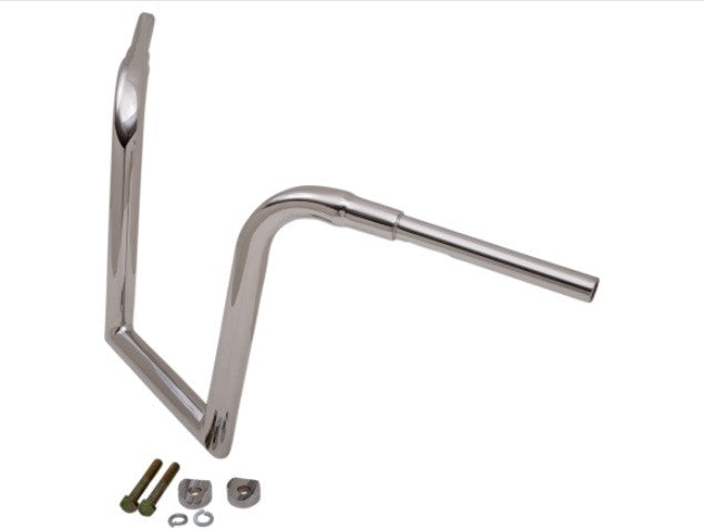 LA Choppers LA-7370-13 Chrome 1-1/2" Tree Hugger Handlebar 13" Rise Harley