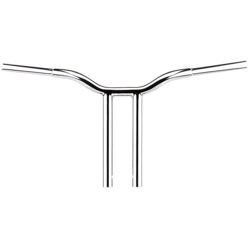 LA Choppers LA-7338-16 Chrome 1-1/4 16" Rise 7" PullBack Kage Fighter T-Bars TBW