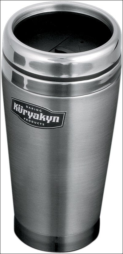 Kuryakyn Stainless Steel Travel Mug Replacement for Drink Holders