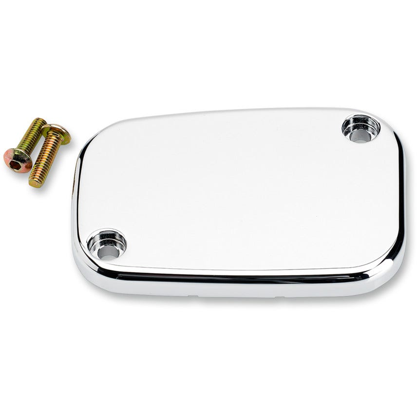 Joker Machine Chrome Smooth Front Brake Master Cylinder Cover Harley 08-15 FLH/T
