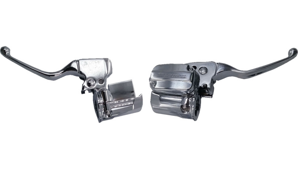 Drag Specialties Chrome Brake Clutch Control Kit 4 Harley 21-23 FLTRX/FLTRK